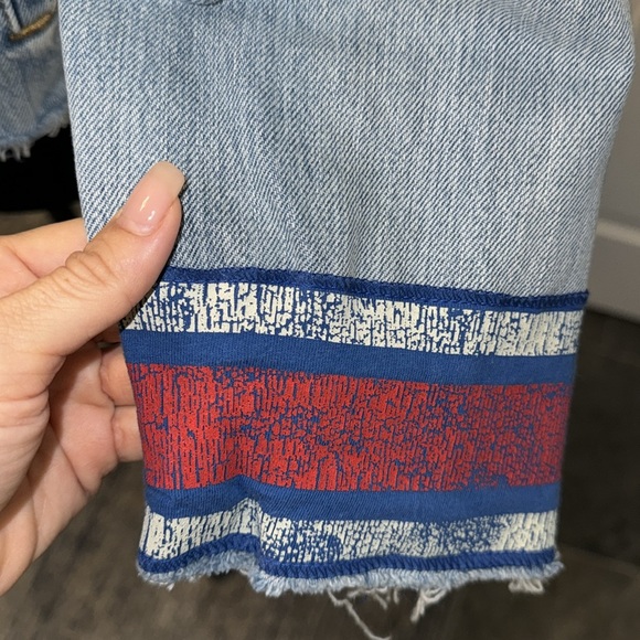 Up cycled Vintage Levi New York Giants Denim Jacket - Picture 4 of 7